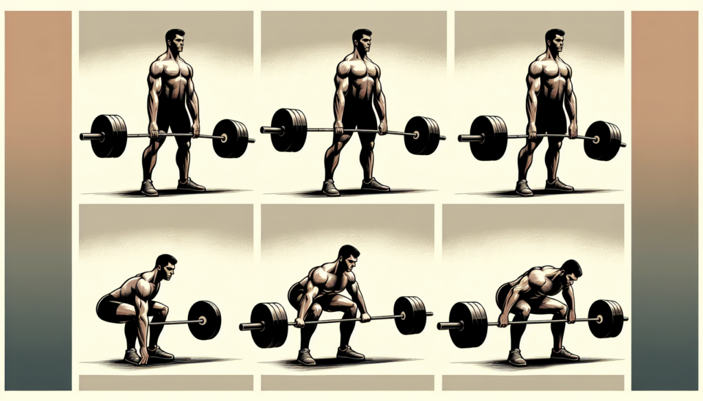 Step-by-step guide to perfect deadlift form with proper stance, grip, and lifting technique